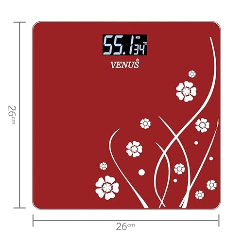 Image of Venus (Made in India) Electronic Digital Personal Bathroom Weight Machine for Body Weight upto 180 kg Weighing Scale with 24 Months Warranty