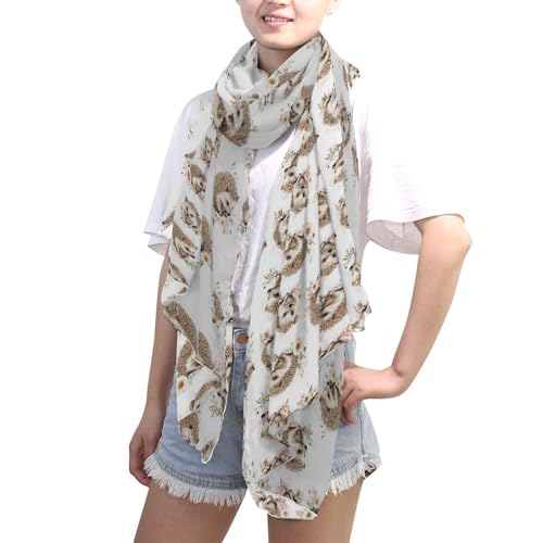 KLL Scarfs for Women Lightweight Sun-proof Shawls Wrap for Women4