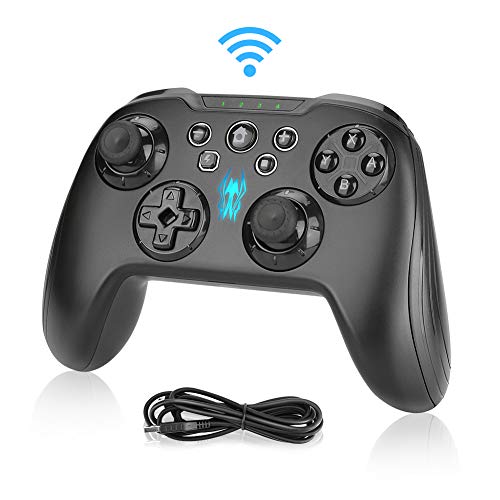 BestFire Wireless Controller for Nintendo Switch Interchangeable Modules Game Controller Turbo Six-axis Dual Vibration Gamepad Compatible PC(Win 7/8/10), Andriod Phone/Tablet/TV Gaming Controller