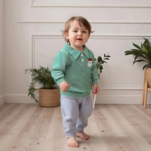 Lefyira Winter Sweatshirt Toddler Crewneck Sweatshirt Girl Baby Boy Striped Long Sleeve Pullover Tops Kids Fall Clothes2