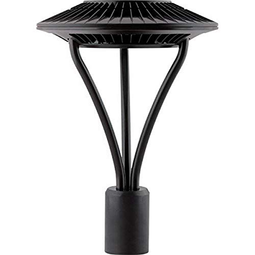 RAB Lighting ALED5T52 Area Light Post TOP 52W Cool LED Type V Clear Lens BZ, ENSBZ