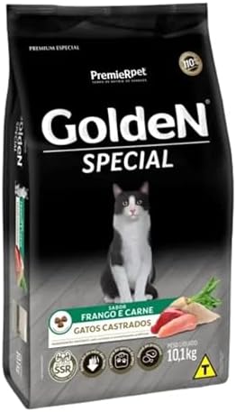 PremieR Pet Golden Special Ração Seca para Gatos Castrados Sabor ...