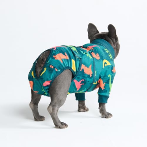 Image of Spark Paws Dog Recovery Suit - Surgical Onesie After Surgery, Male & Female | Full-Body & Belly Coverage Post Spay, Neuter or Abdominal Surgery - a Soft Cone Alternative. Breathable; Fits All Breeds