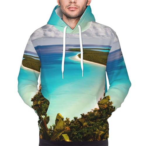 Sweat à capuche Cuba unisexe avec poche kangourou pour le sport - 3