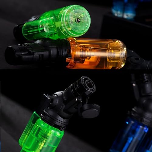 Encendedores de llama jet ajustable en pack de 8 miniatura 6