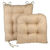 The Gripper Non-Slip Rocking Chair Cushion Set Honeycomb, X-Large, Natural