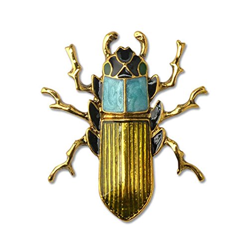 Lorsoul Épingle Insectes Femmes de Couleur Broche Bijoux pour Hijab Epingles Cover