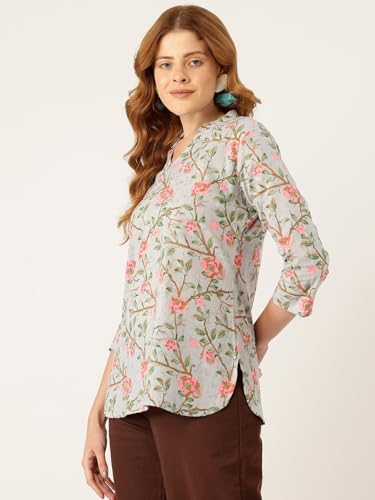 Image of feranoid Stylish Women's Printed Kurti - Comfort Meets Elegance| (S to XXL)
