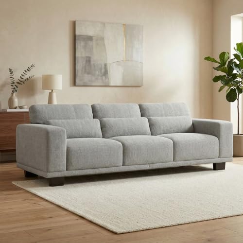 Marsail 89' Couch, 3-Seater Modern Sofa with Deep...