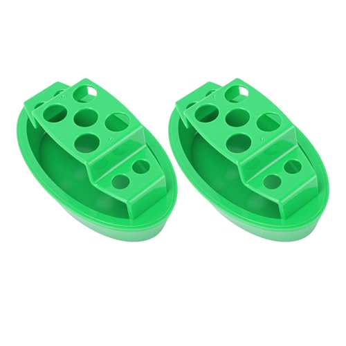 Haofy Pot D'oignon Hydroponique 2 Pièces Jardinière Robuste avec Pot de Germination à Base d'eau Plusieurs Fentes Récolte Continue Cuisine Intérieure Jardinage Propagation du Rebord