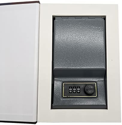 Book Safe, Real Paper Diversion Safe with Combination Lock, Hollow Hidden Compartment, for Jewelry, Money and Cash (Les Miserables,Combination)