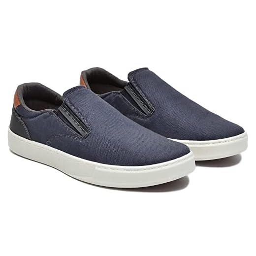 Sapatenis Masculino Slip On Confort Anti Stress - Marinho/41