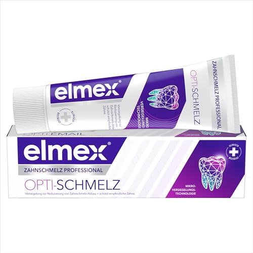 Elmex Opti-schmelz professional Zahnpasta Versiegelung und Stärkung, 75 ml Dentifricio