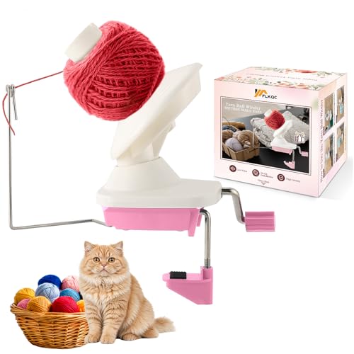 FLKQC Yarn Ball Winder, Hand-Operated Yarn Ball...