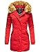 Produktbild MARIKOO Damen Winter Mantel Winterparka Karmaa Rot Gr. XS