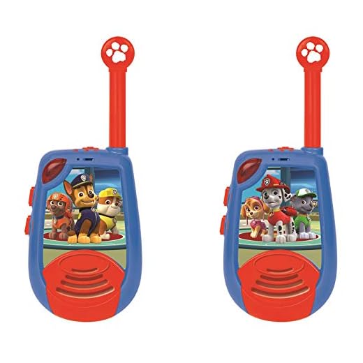Lexibook tw25 Pa Paw Patrol 3D Walkie-talkies – 2 km