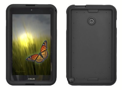 Bobj Rugged Case for ASUS VivoTab Note 8 M80TA - BobjGear Custom Fit - Patented Venting - Sound Amplification - BobjBounces Kid Friendly (Bold Black)