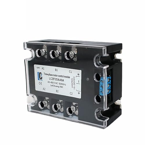 Module LCZF3DA Relais Statique triphasé commandé par signal 10-30V CC
