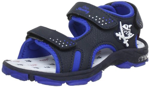 Sandalias para niño de diseño ergonómico Capt'n Sharky Phil con suela antideslizante