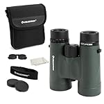 Celestron 71332 Nature DX de 8 x 42 mm Prismáticos...: BINOCULARES PERFECTOS PARA CADA AVENTURA: Son optimoes para todos, desde principiantes hasta aficionados a actividades al aire libre de gama media y amantes de la observación de aves La combinación perfecta de diseño, portabilidad y precio ÓPTICA DE ...