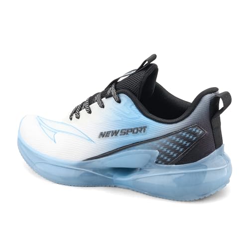 Image of ASIAN Quantum-27 Men's Sports Running Shoes with See-Through Air Sole, Memory Foam Comfort, Breathable Knit Upper & Stylish Athletic Performance Design