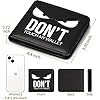 Toyuma Leather Wallet for Boys Wallets for Girls Kids Wallet Cute Kawaii Anime Cool Cartoon Fun Purse Credit ID Card Slim Bifold Small Coin Purses for Teens Boys Minimalist Wallet, White Eye - Image 4