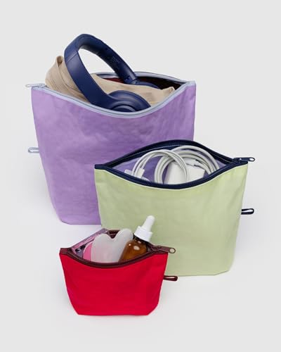 BAGGU Go Pouch Set - Kaleidoscope Mix