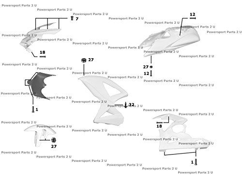 image for Bike Boltz Complete Motorcycle Fairing Bolt Kit For Kawasaki Ninja ZX-