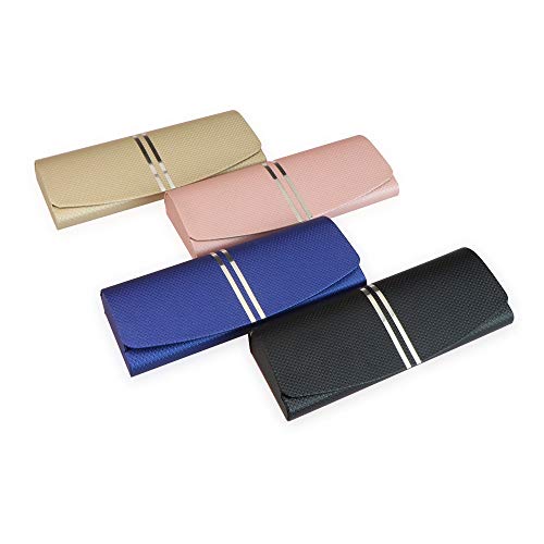 Image of VisionGlobal Hard Shell Eyeglass Case for Eyeglasses and Sunglasses for Men /Women and Kids