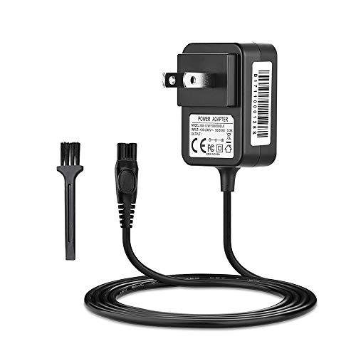 IBERLS 15V Philips HQ8505 Universal Charger for Philips Norelco Shaver 7000 5000 3000 Series Razor Aquatec, Arcitec, Multigroom Beard Trimmer Power Supply Adapter Cord