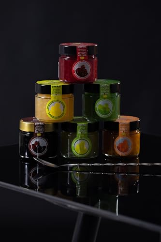 Zitronen-Cocktail-Perlen. Fruchtkonzentrat in Perlen für Cocktail / Dekoration / Tapas / Salate / Weihnachten / Getränke. Hochwertige Zitronenkugeln. Glas von 180gr, 160-180 Kugeln.