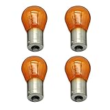 Generic 4PCS 12V PY21W Halogen Bulb Automotive Turn Signal Lamp 1056 7507 12496