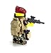 Collectible British Modern Paratrooper with Camo- Battle Brick Custom Minifigure