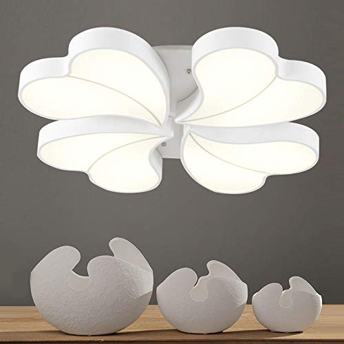 Modern Ceiling lamp Putian Modern led Ceiling lamp Simple Creative Heart-Shaped Personality Warm Living Room Bedroom Study Room Warm White 620mm52w