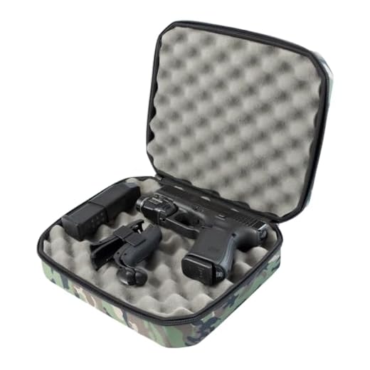 Maleta Case Para Armas Curtas RUDE - Case de Alta Proteção (Camuflado Verde)
