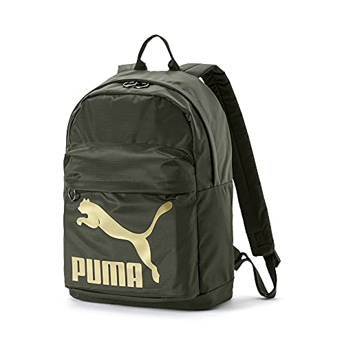 PUMA Rucksack Originals Backpack, Forest Night-Gold, OSFA, 74799