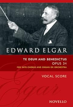 Paperback Te Deum and Benedictus, Op. 34: Vocal Score Book