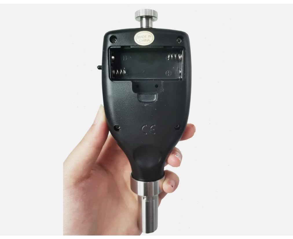 Portable Wood Hardness Tester with 0HD~100HD Display Range ≤±1HD Accuracy Peak Function for Wood Furniture Lumber Surface Tests