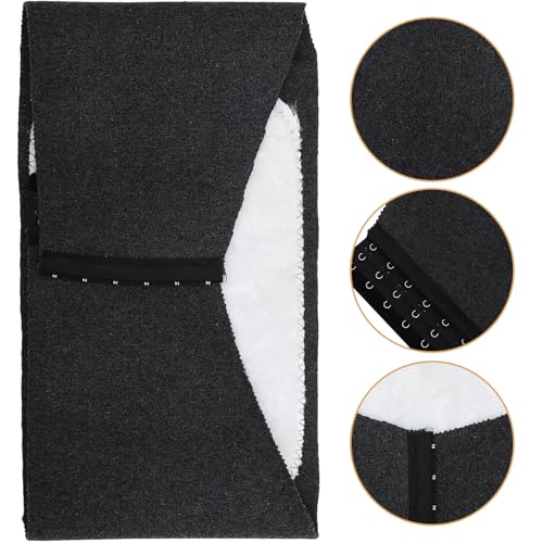 Faja lumbar ajustable Wakauto con felpa blanca y protección térmica miniatura 6