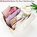 Wedding Day Emergency Kit for Bride, 39 Pc Essential Items for Brides Daily Use Women Wedding Gift, Travel Kit Personal Care Survival Set With Bride Makeup Bag - Wedding Emergency Kit Supplies (White)