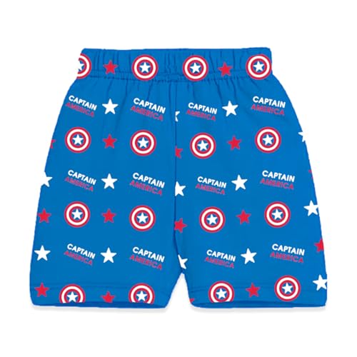Image of Kuchipoo Marvel Boys Printed Cotton Shorts | Superheroes | Iron Man | Spider-Man | Hulk | Thor | Captain America | Pack of 5