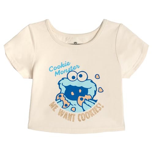Image of Sesame Street 3pc T-Shirt, Skirt & Scrunchie Set Infant to Little Kid Sizes (12 Months - 7-8)