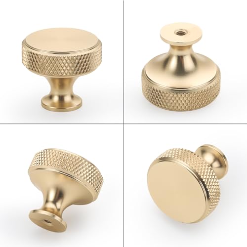 Boutons de commode moletés pour transformer l'ambiance de votre salon