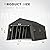 MELLCOM 13 x 20 FT Heavy Duty Carport, Portable Garage with All-Steel Metal Frame & Vents, Anti-Snow Car Canopy Outdoor Storage Shelter shed for Car, Truck, Boat
