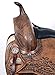 CROWNIX Cownix Western Horse Saddle 15 to18 Inch Floral Hand-Tooled Leather Saddle | Lightweight Barrel Racing Trail Equestrian English Riding Saddle for Horse Riding (Brown, 18 inch)