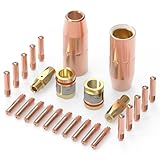 YESWELDER MIG Welding Gun Kit Tip-Nozzle-Diffuser for Miller Millermatic M-25/M-40 Hobart Torch Tip-Nozzle-Diffuser (.045