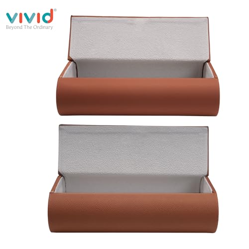Image of VIVID Unisex Specs Magnetic Eyewear Dabbi Faux Leather Hard Case Cover