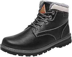Mishansha Botas de Nieve Invierno Botines Forrados Al Aire para Hombre Mujer Gr.36-48
