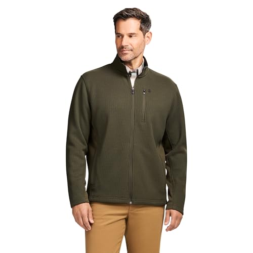 Image of IZOD Mens Shaker Fleece Full Zip Jacket