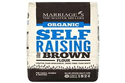 Marriage's - Organic Self Raising Brown Flour - 1Kg image 2